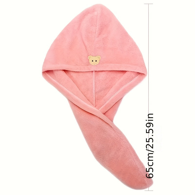 Quick Drying Microfiber Hair Towel Super Absorbent Wrap