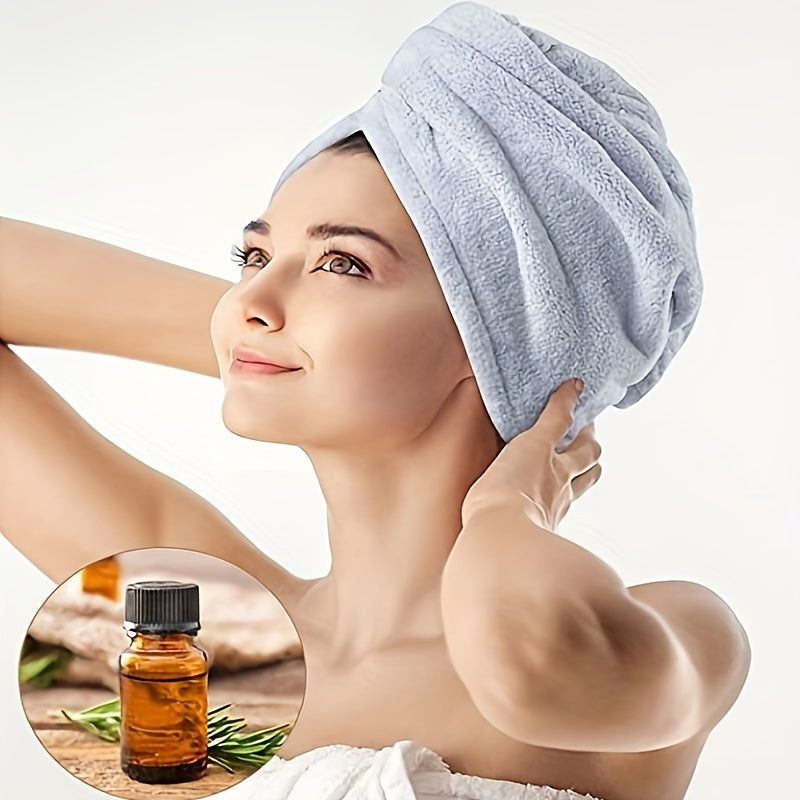 Quick Drying Microfiber Hair Towel Super Absorbent Wrap