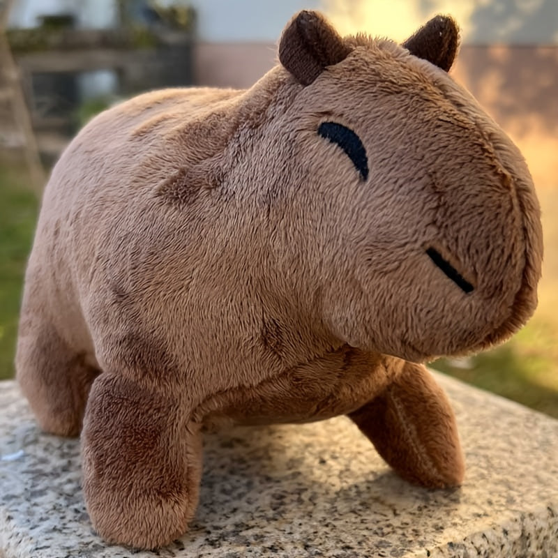 Cute Capybara Plush Toy - Soft, Lifelike Friend
