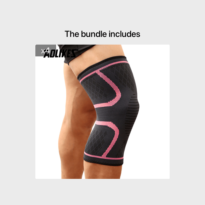 Compression Knee Sleeve for Sports & Fitness