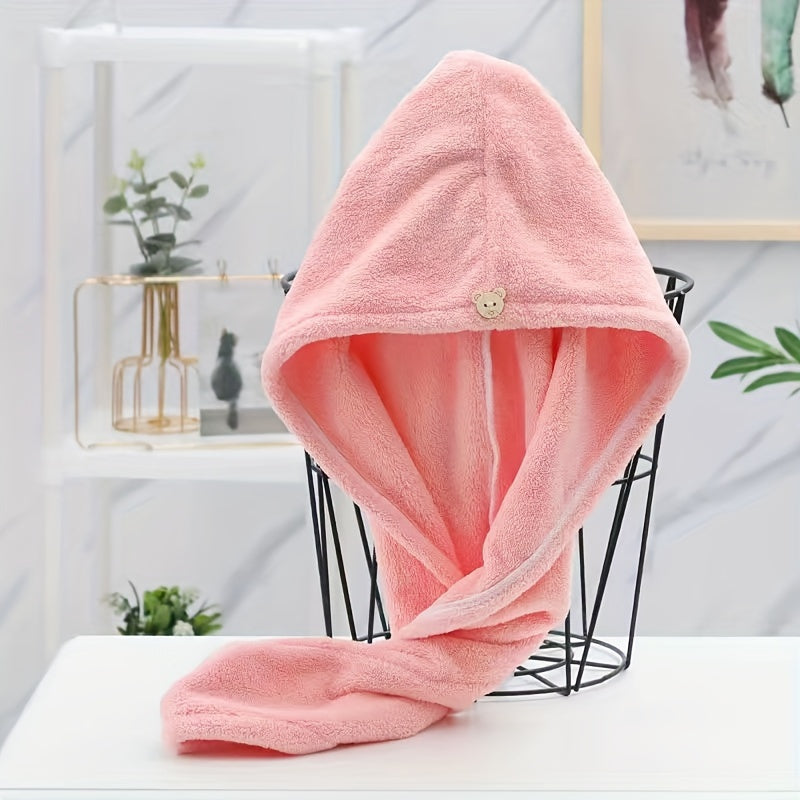 Quick Drying Microfiber Hair Towel Super Absorbent Wrap
