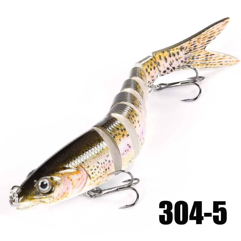 Multi Jointed Swimbait for Trout & Bass Fishing