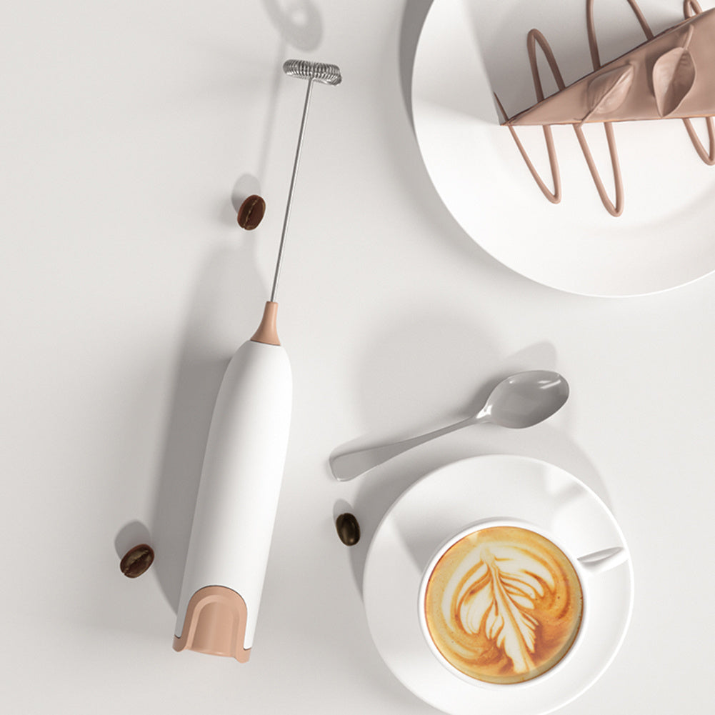 Electric Milk Frother for Frothy Coffee & Cappuccinos