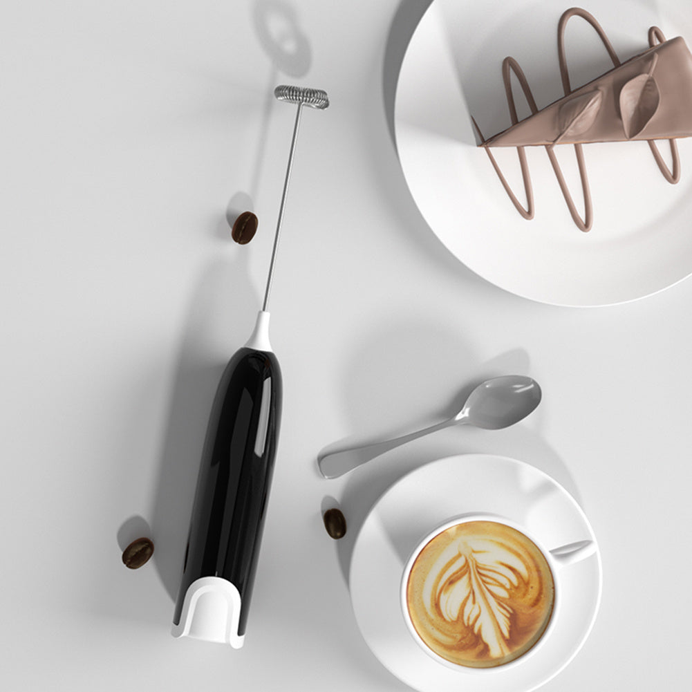 Electric Milk Frother for Frothy Coffee & Cappuccinos