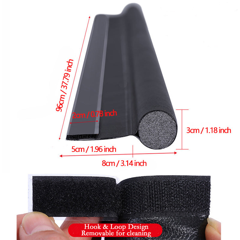 Door Draft Stopper Noise Reducer - Adjustable Seal
