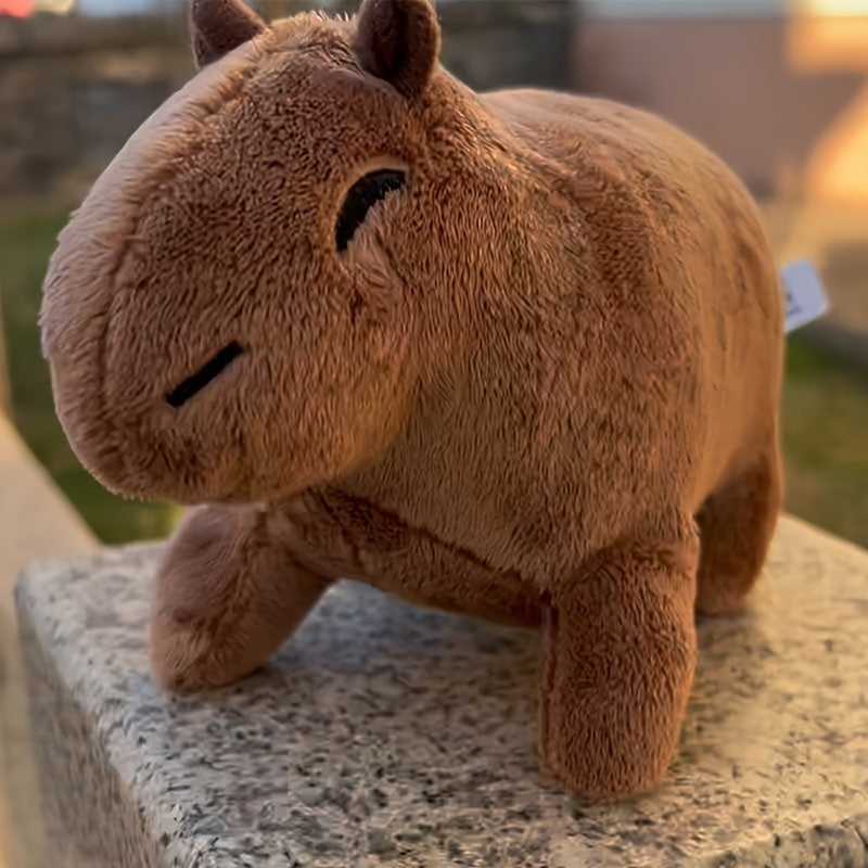 Cute Capybara Plush Toy - Soft, Lifelike Friend