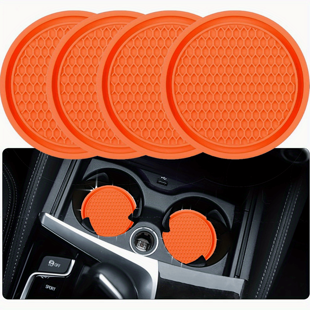 Universal Car Cup Coaster - ZukMi 4pcs Non-Slip Holders