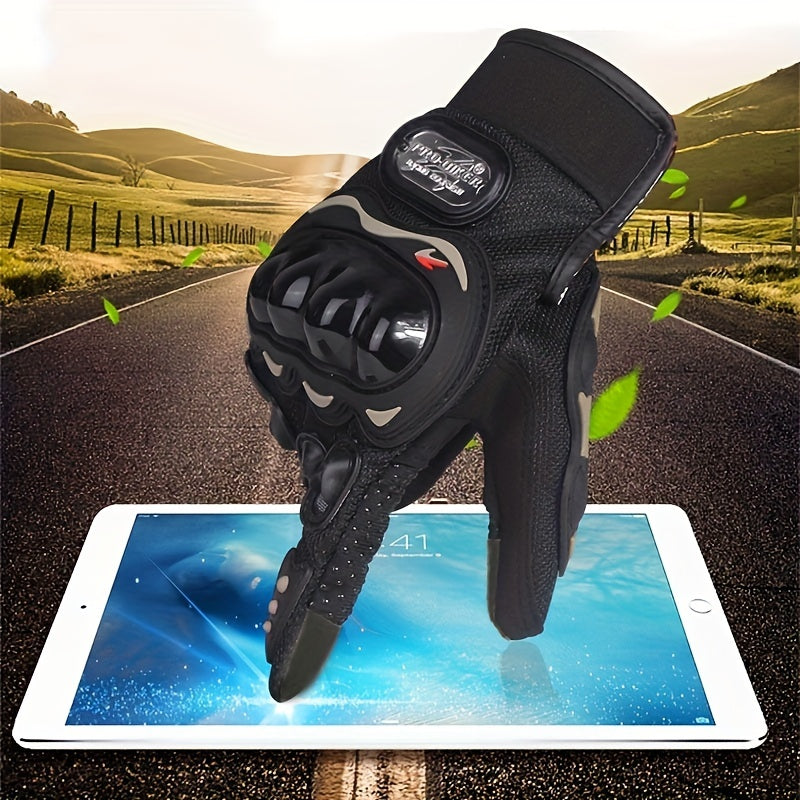 Unisex Breathable Touch Screen Cycling & Motorcycle Gloves