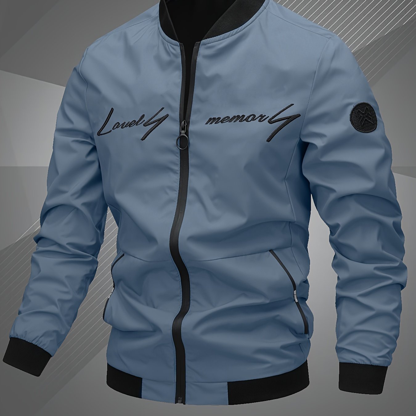 Men's Casual Bomber Jacket - Winter Fashion for Men