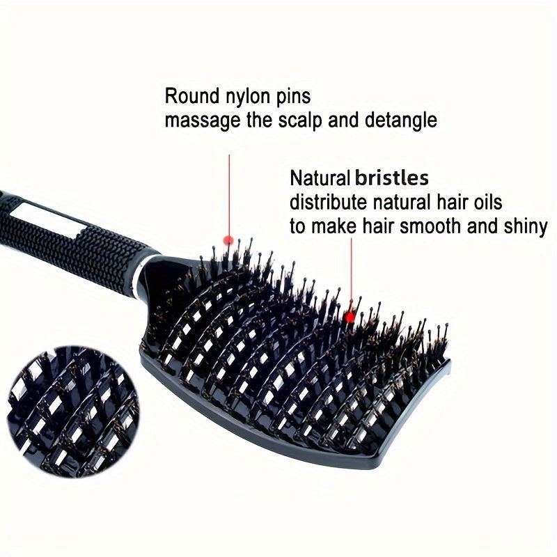 Vented Detangling Hair Brush for Curly Hair