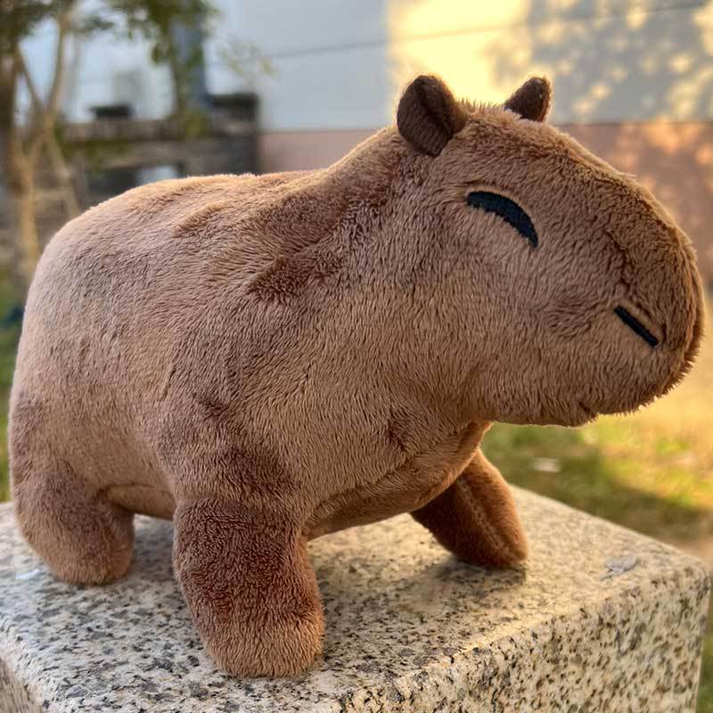 Cute Capybara Plush Toy - Soft, Lifelike Friend