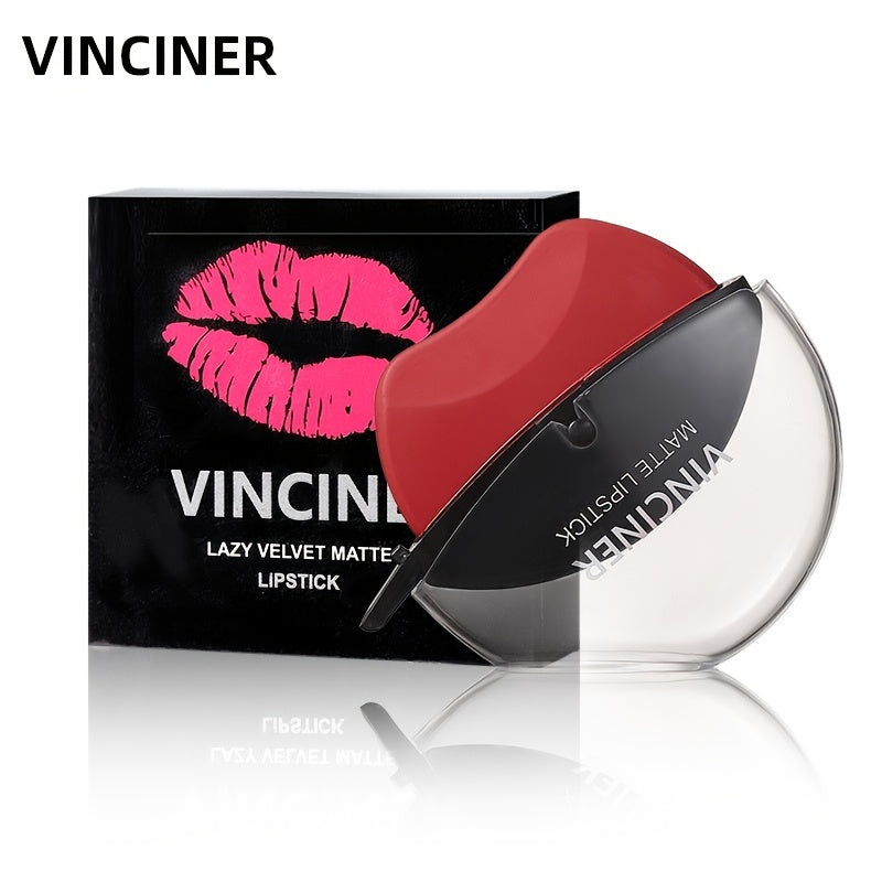 Long-lasting Matte Lipstick - 12 Waterproof Red Shades