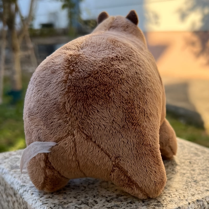 Cute Capybara Plush Toy - Soft, Lifelike Friend