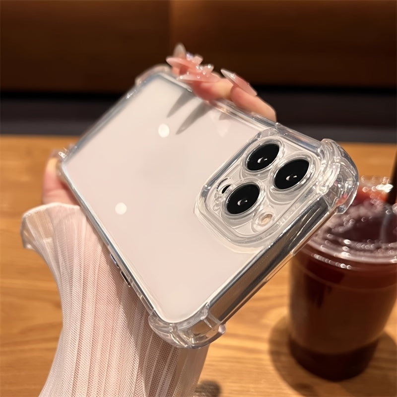 iPhone Models Slim Transparent Phone Cover