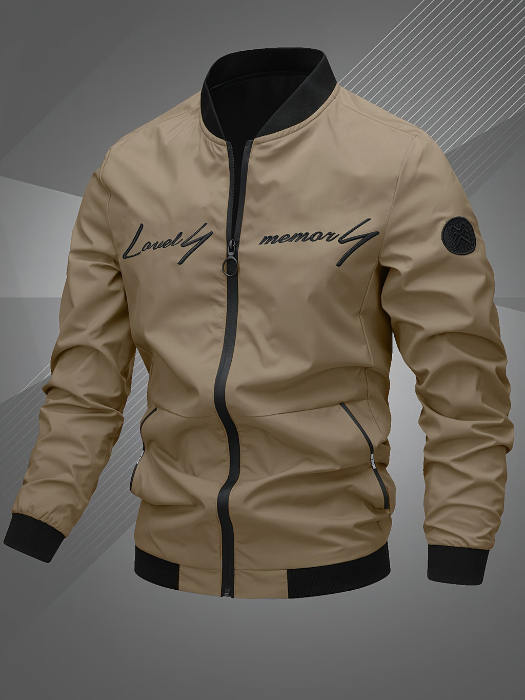 Men's Casual Bomber Jacket - Winter Fashion for Men