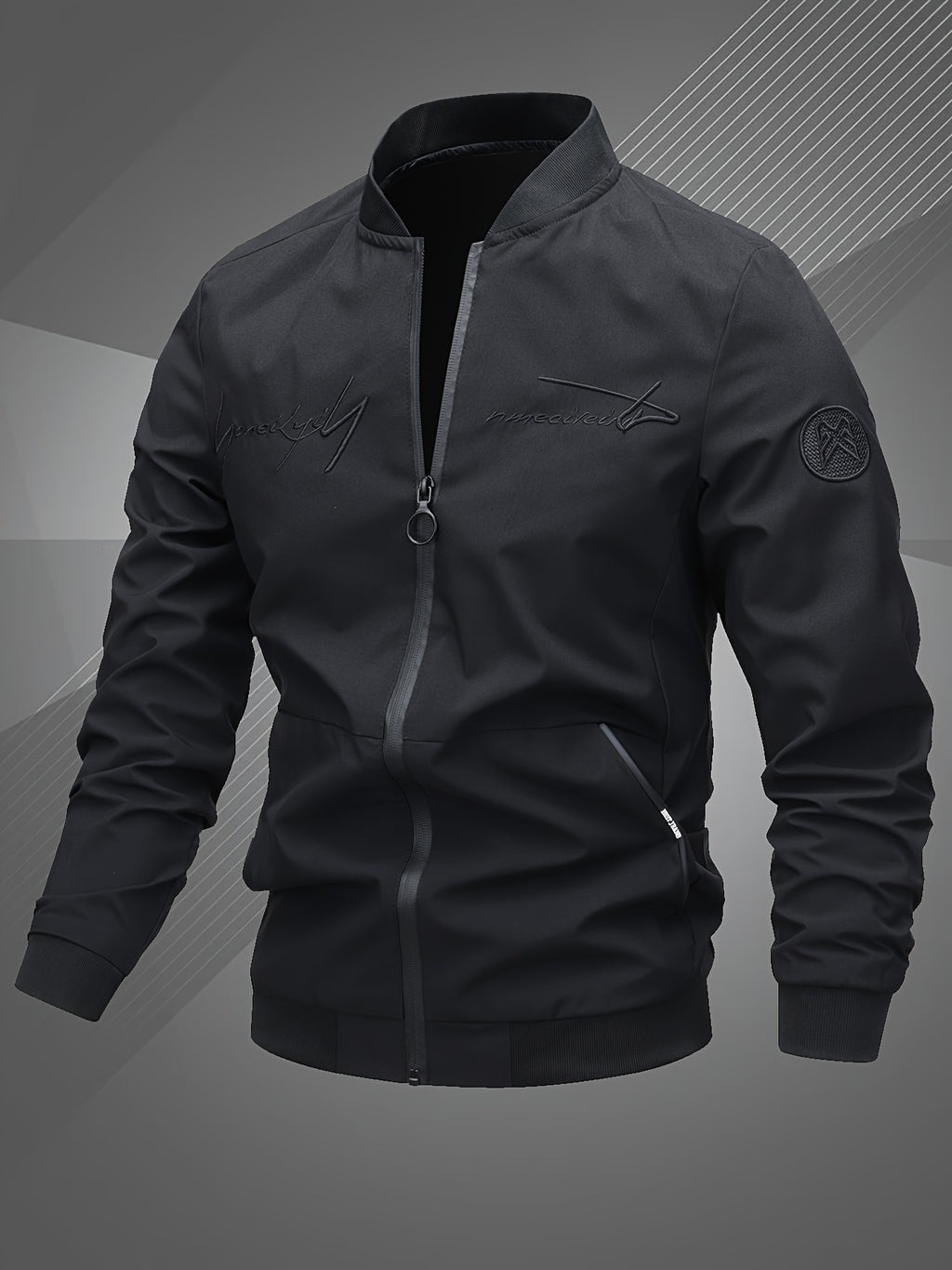 Men's Casual Bomber Jacket - Winter Fashion for Men