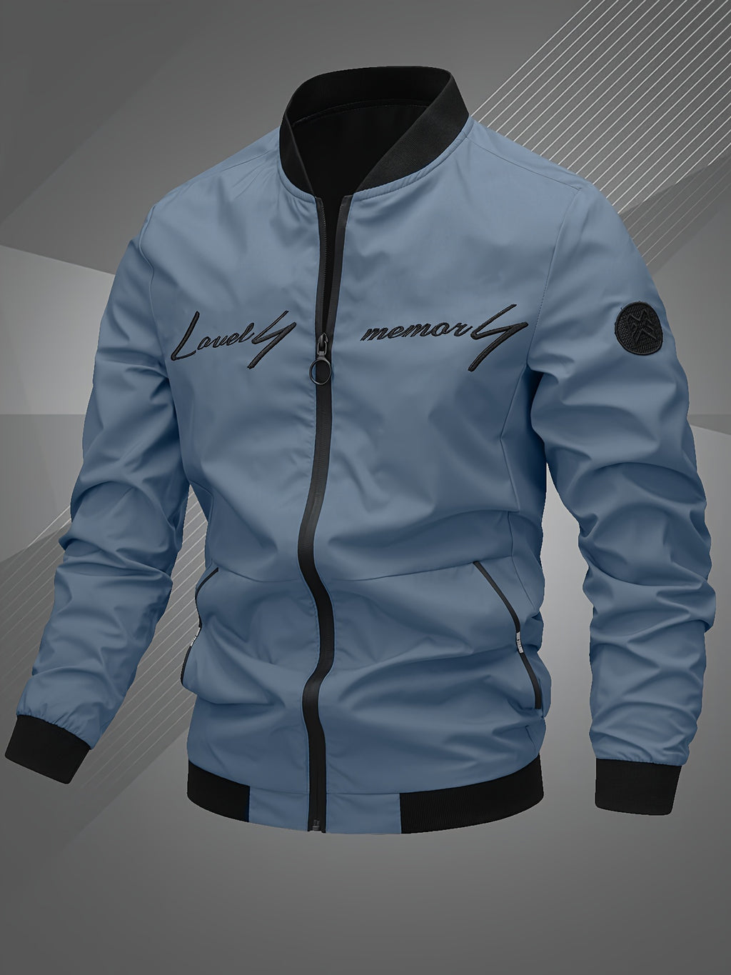 Men's Casual Bomber Jacket - Winter Fashion for Men