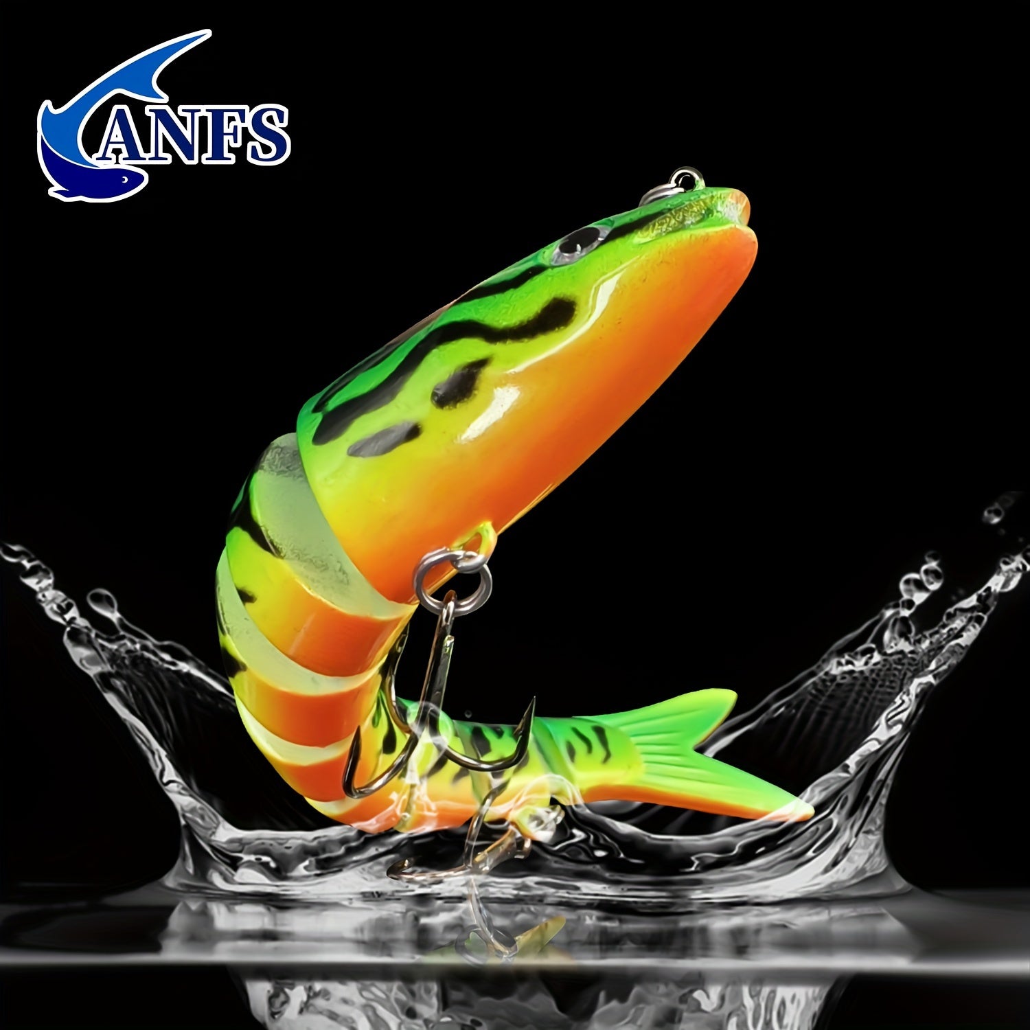 Multi Jointed Swimbait for Trout & Bass Fishing