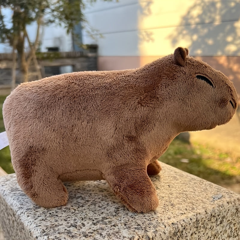 Cute Capybara Plush Toy - Soft, Lifelike Friend