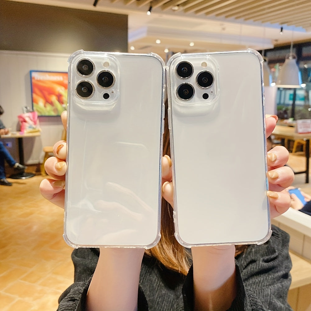 iPhone Models Slim Transparent Phone Cover