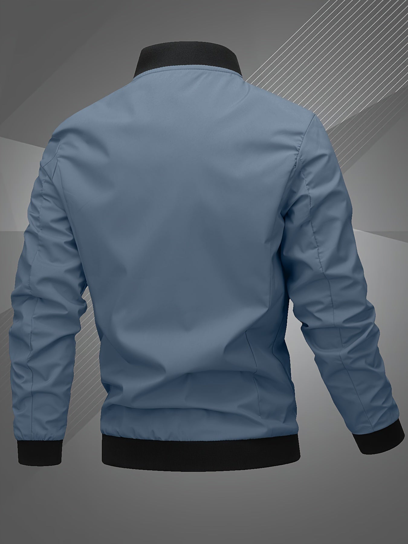 Men's Casual Bomber Jacket - Winter Fashion for Men