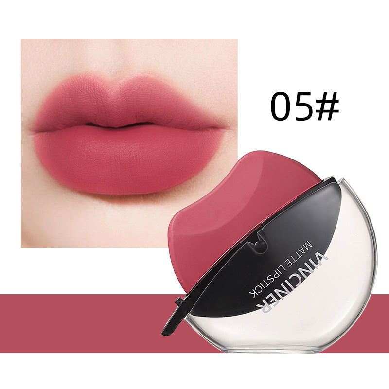 Long-lasting Matte Lipstick - 12 Waterproof Red Shades