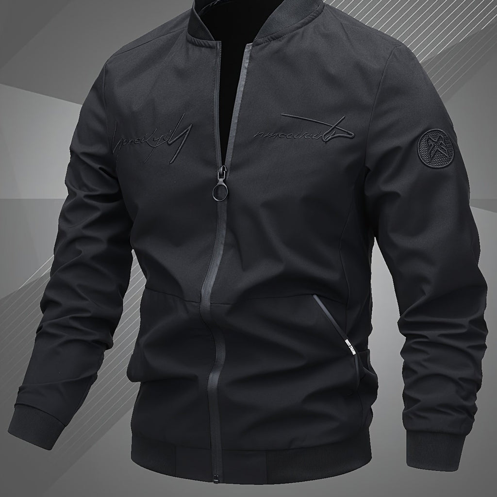 Men's Casual Bomber Jacket - Winter Fashion for Men