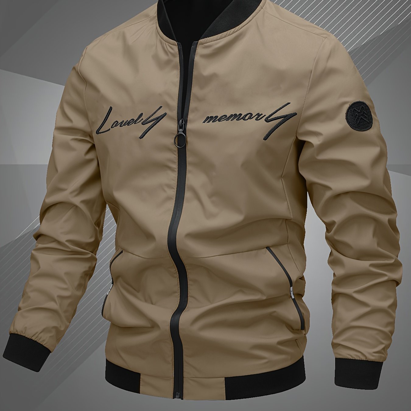 Men's Casual Bomber Jacket - Winter Fashion for Men