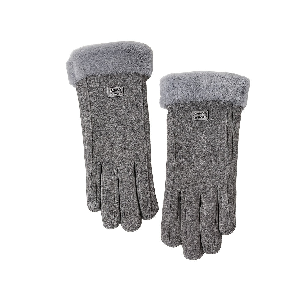 Unisex Warm Winter Touchscreen Gloves for Outdoor Activities