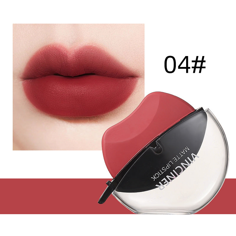 Long-lasting Matte Lipstick - 12 Waterproof Red Shades