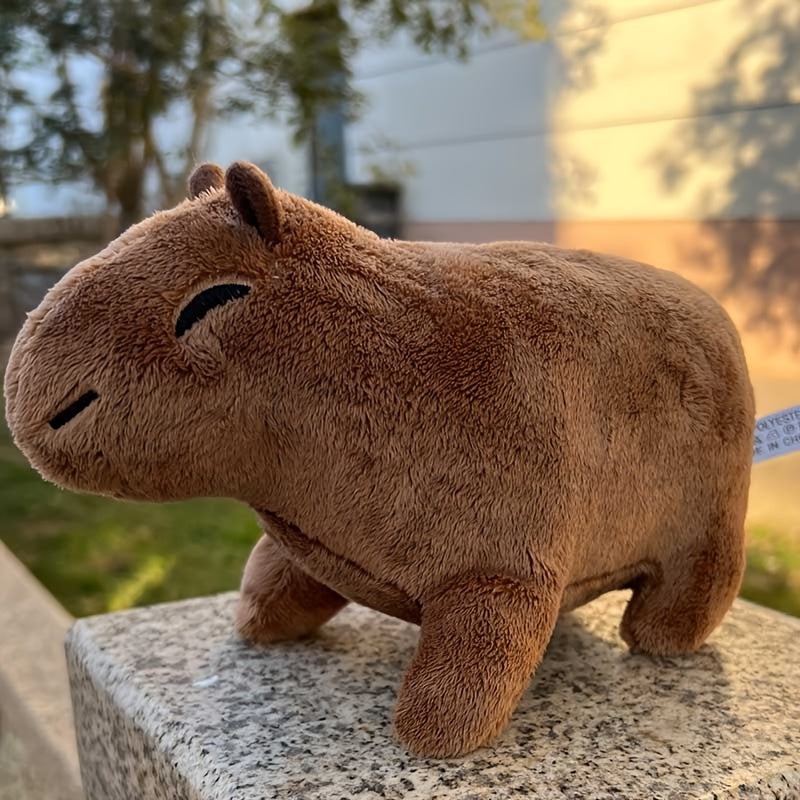 Cute Capybara Plush Toy - Soft, Lifelike Friend