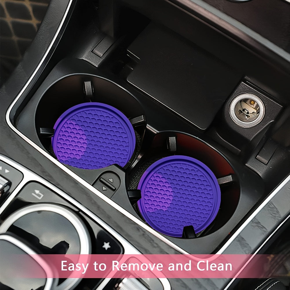 Universal Car Cup Coaster - ZukMi 4pcs Non-Slip Holders