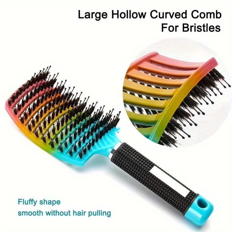 Vented Detangling Hair Brush for Curly Hair