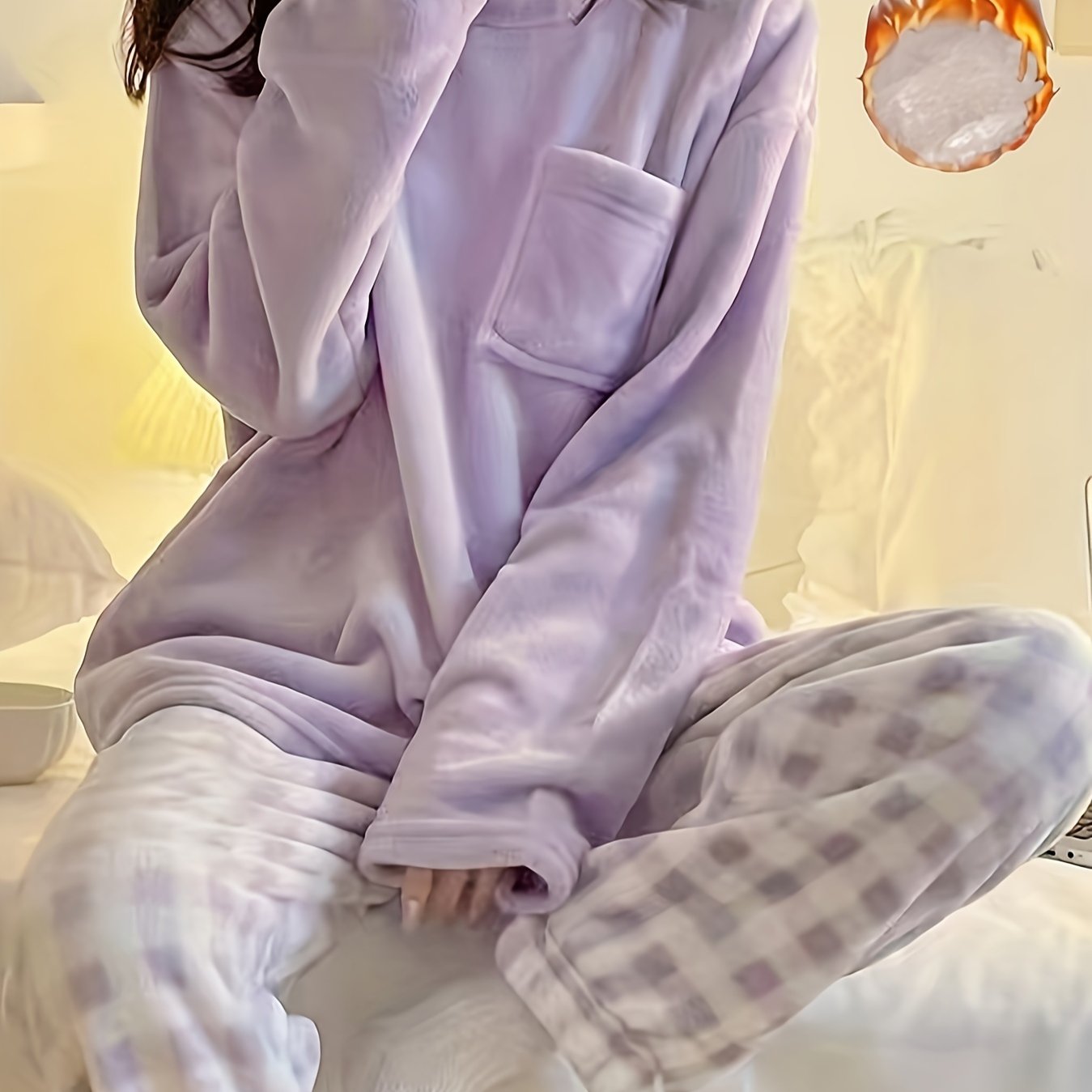 Velvet Pajama Set for Teens - Cozy Winter Wear