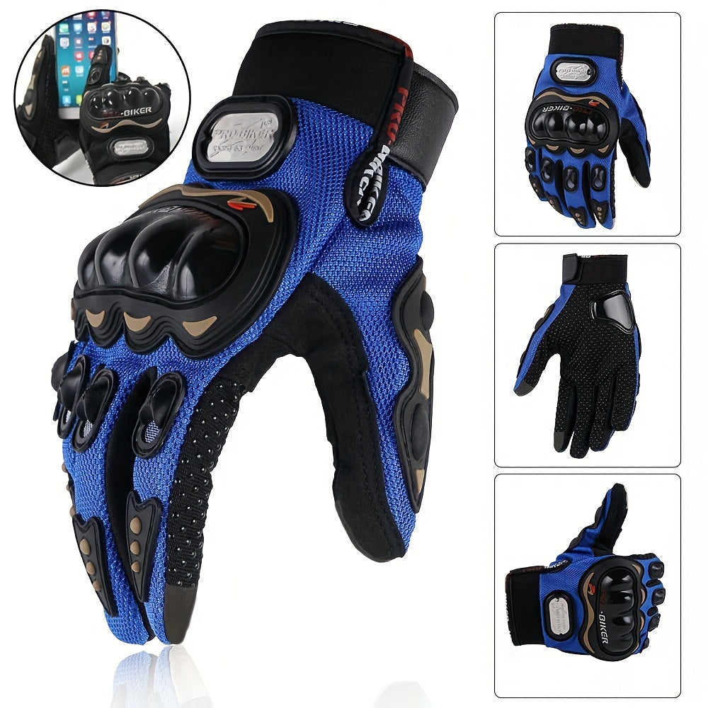 Unisex Breathable Touch Screen Cycling & Motorcycle Gloves