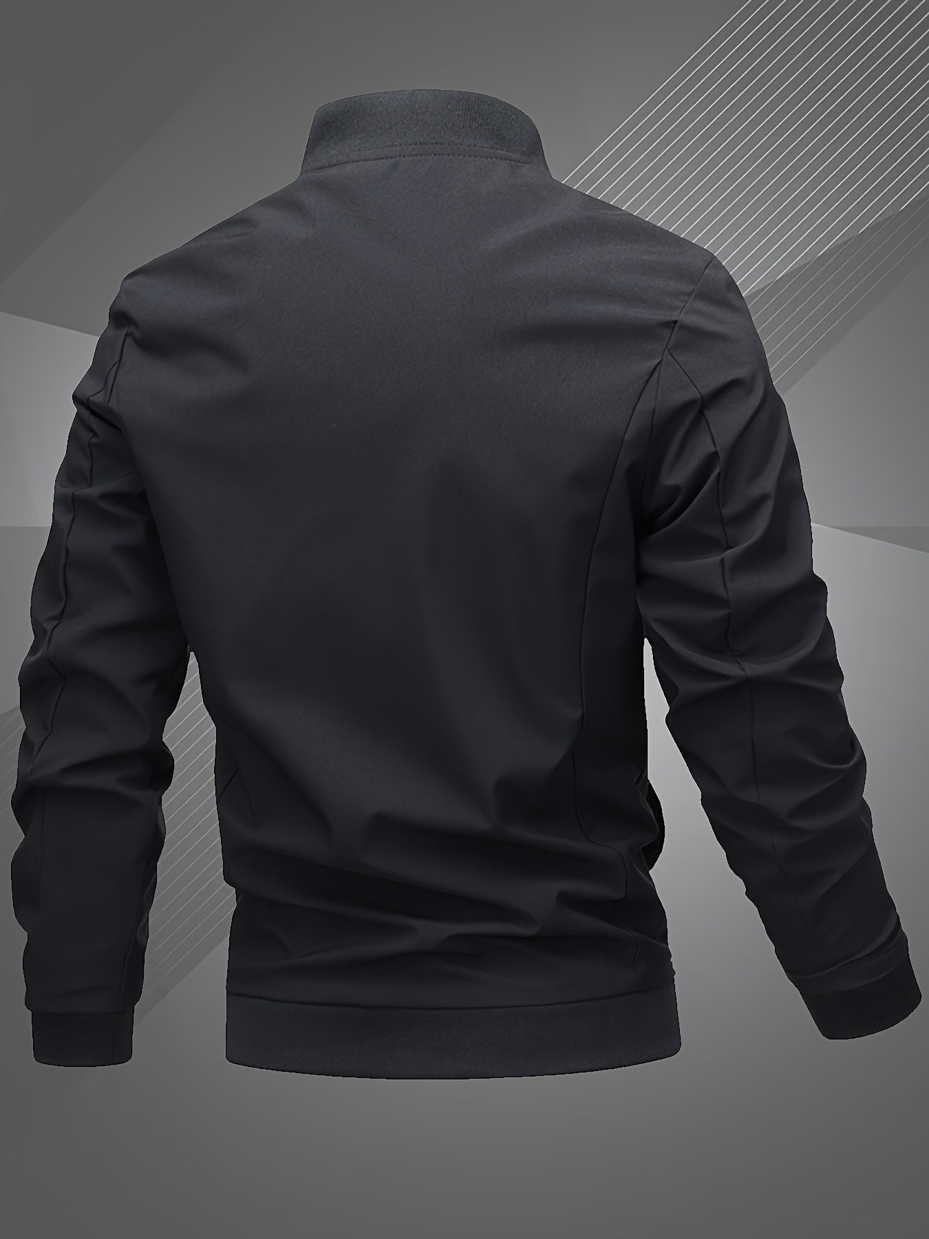 Men's Casual Bomber Jacket - Winter Fashion for Men