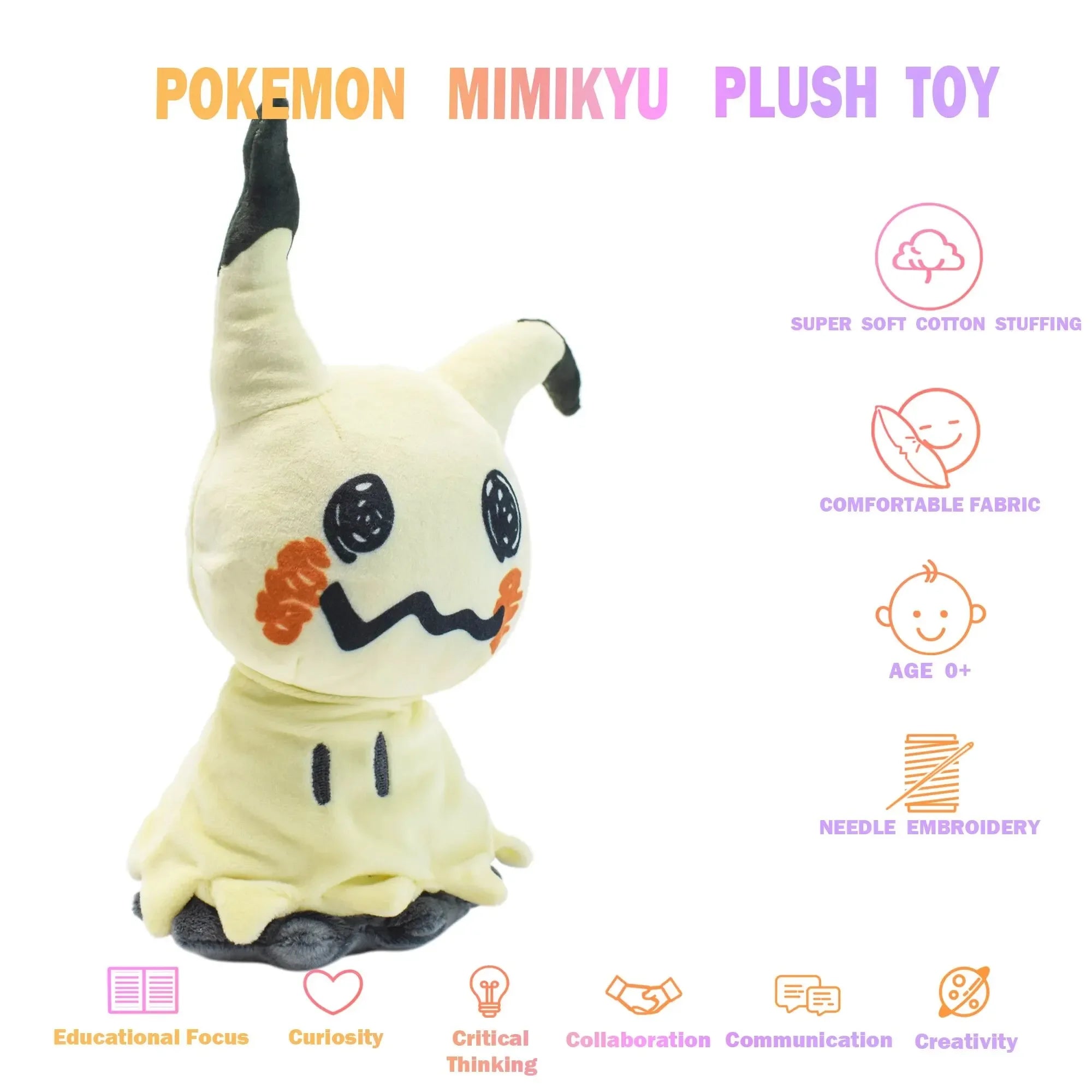Mimikyu Eevee Plush Toy - Perfect Anime Character Gift