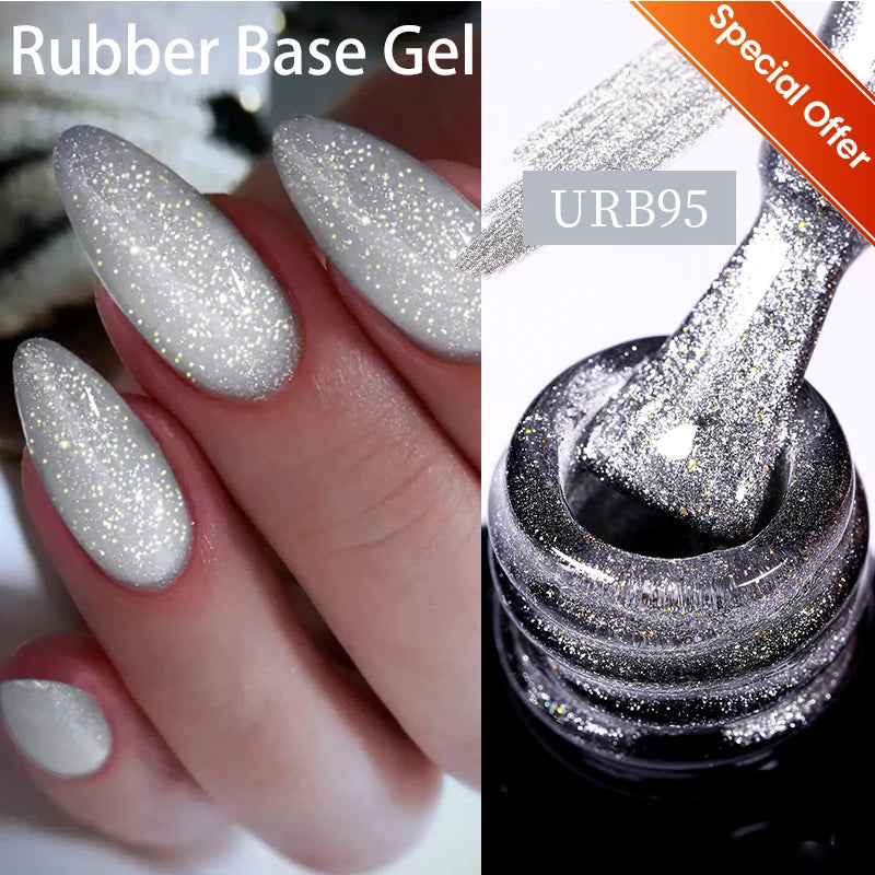 UR SUGAR Nude Rubber Base Gel - UV LED Nail Polish