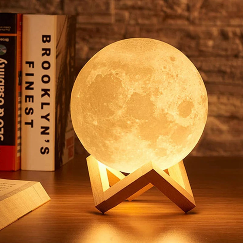 LED Moon Night Light - Perfect Kids Gift & Decor