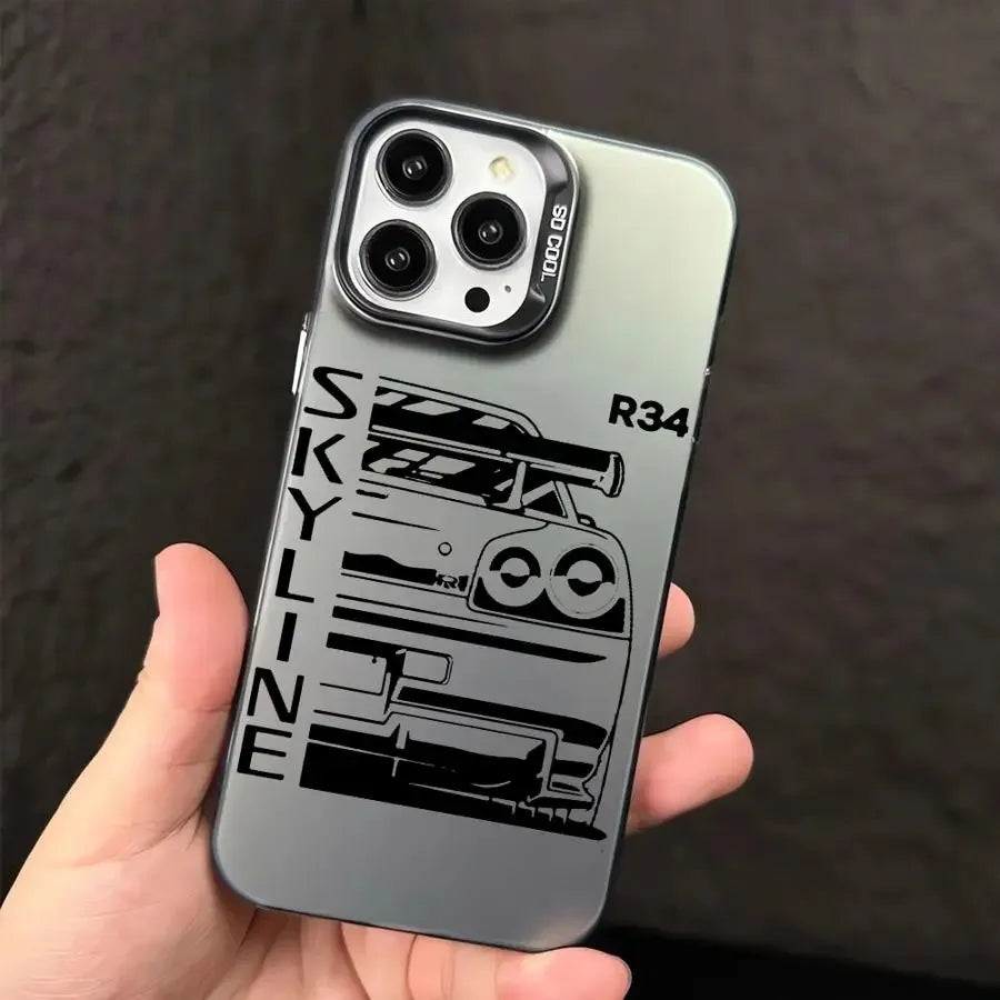 Car Design Phone Case for iPhone 16 15 14 13 Pro MAX