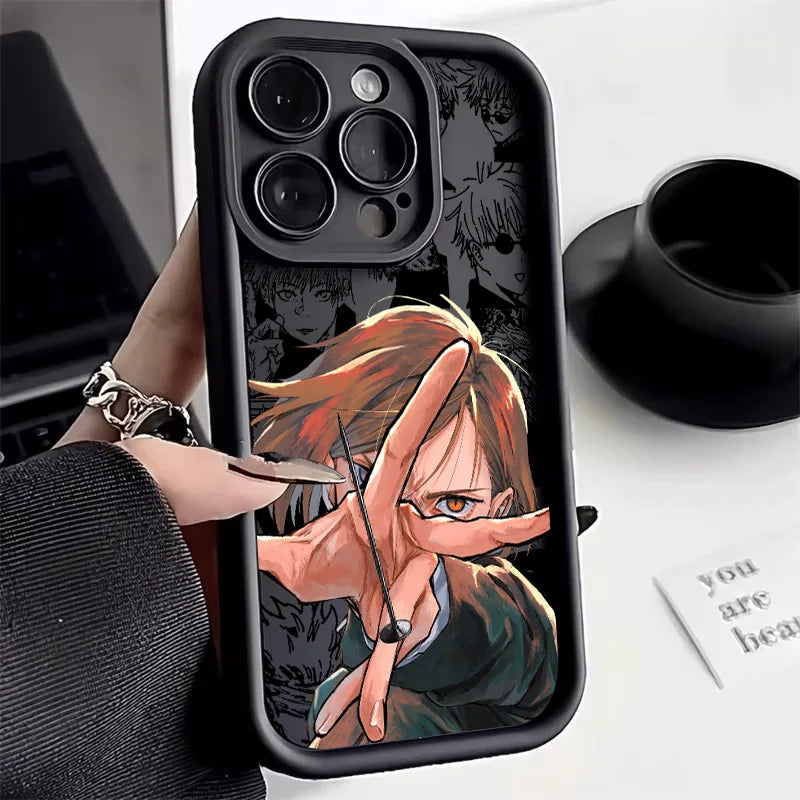 Silicone iPhone 17 Pro Max Anime Case - Jujutsu Kaisen