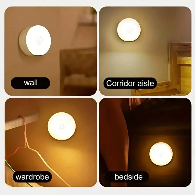 Motion Sensor Night Light - Wireless LED for Home