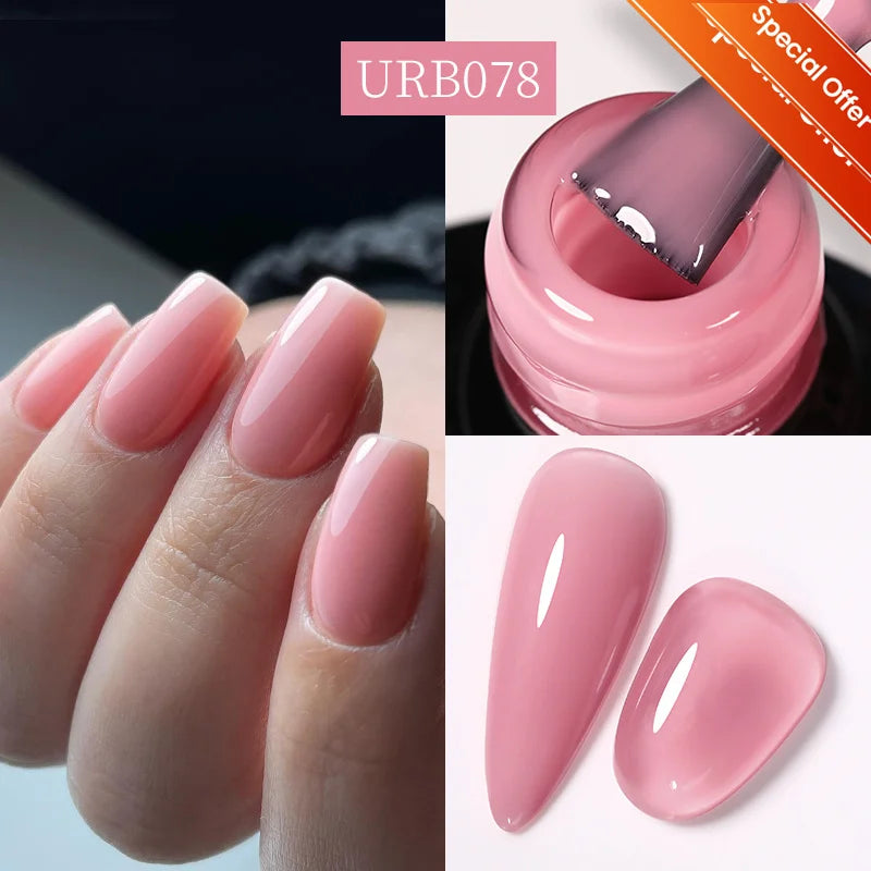 UR SUGAR Nude Rubber Base Gel - UV LED Nail Polish