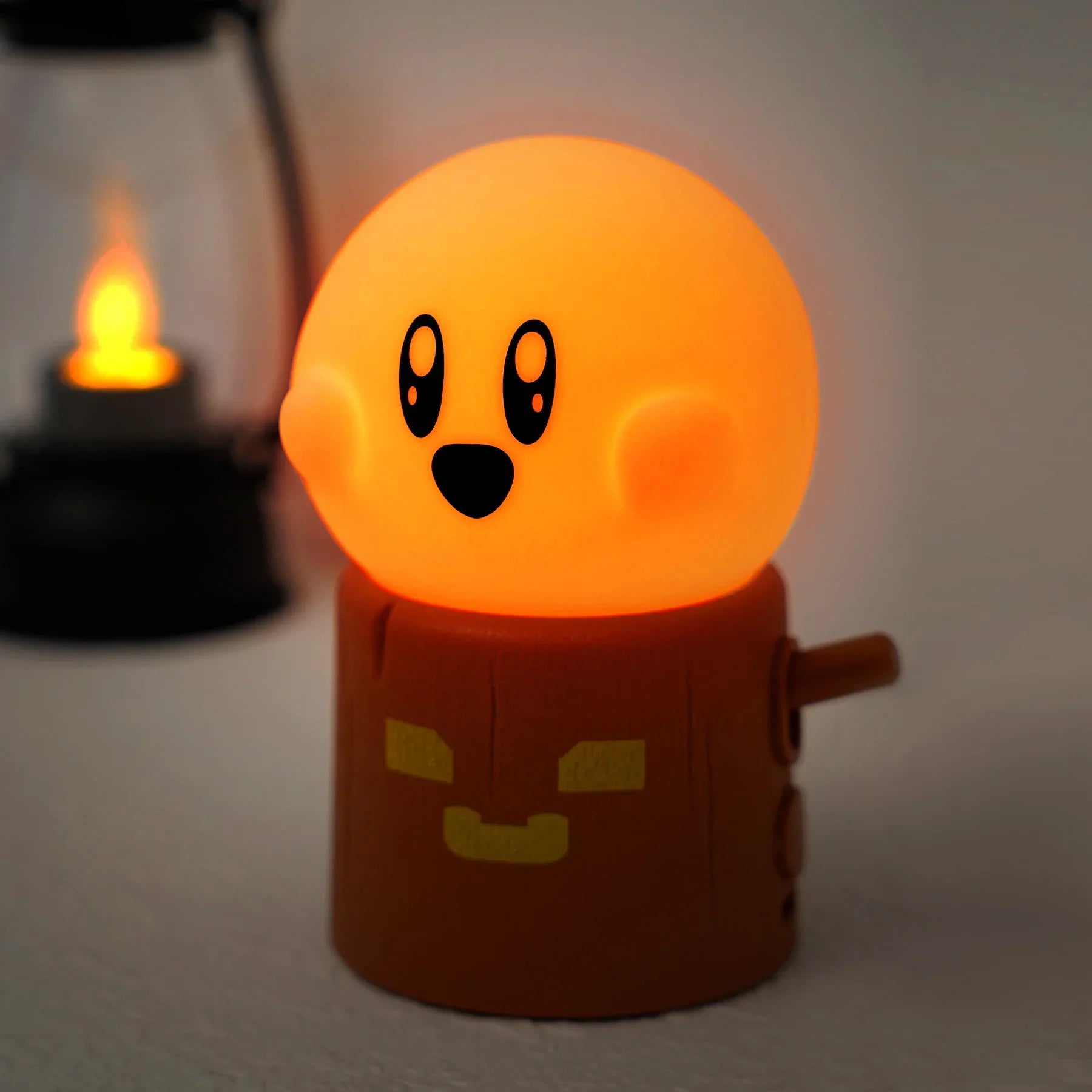 Cute Silicone Night Light - Safe Dimmable Bedside Lamp