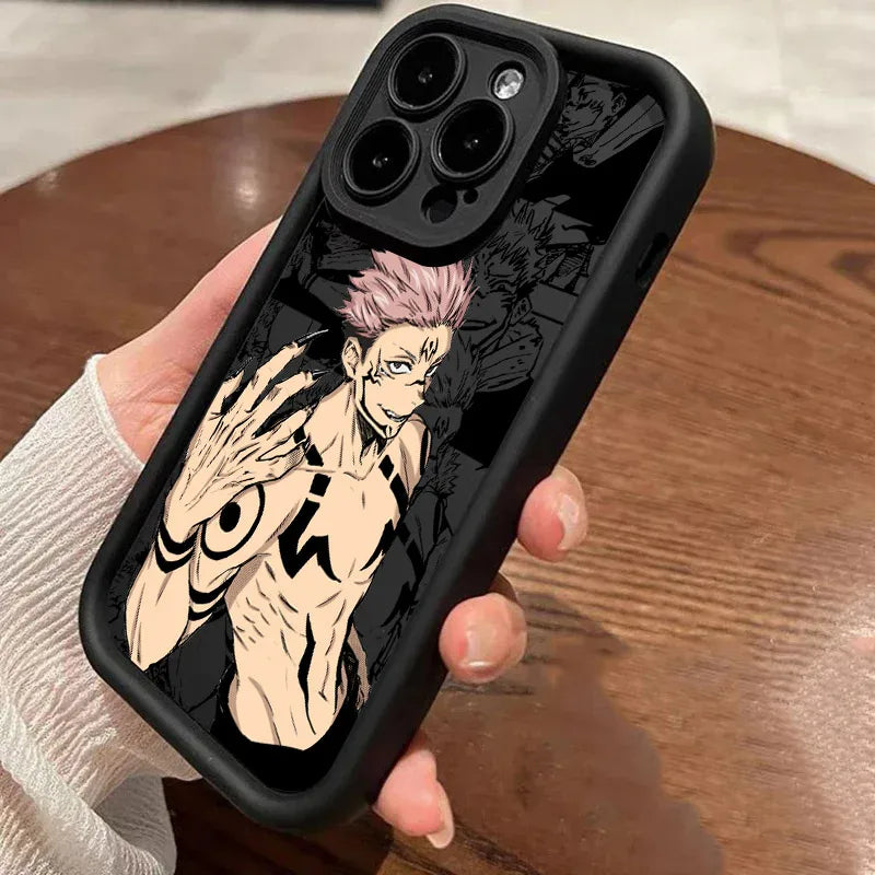 Silicone iPhone 17 Pro Max Anime Case - Jujutsu Kaisen