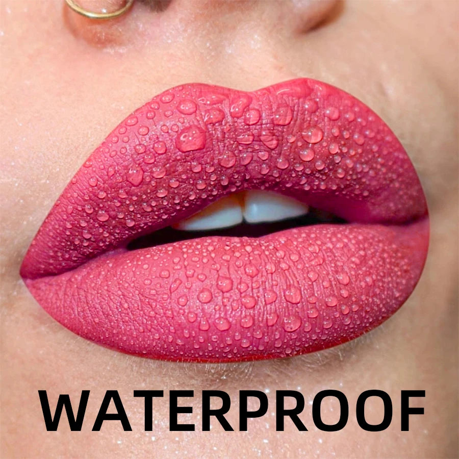 19 Colors Waterproof Matte Lip Gloss | Hydrating Lipstick