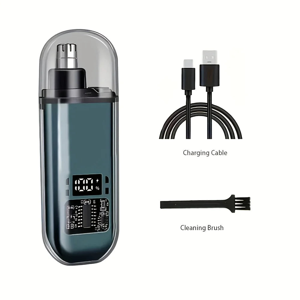 USB Charging Nose Hair Trimmer for Men - Compact and Portable