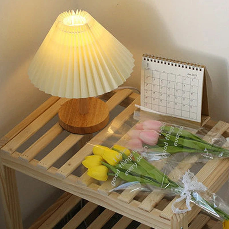DIY Nordic Table Lamp with LED Light for Home Decor