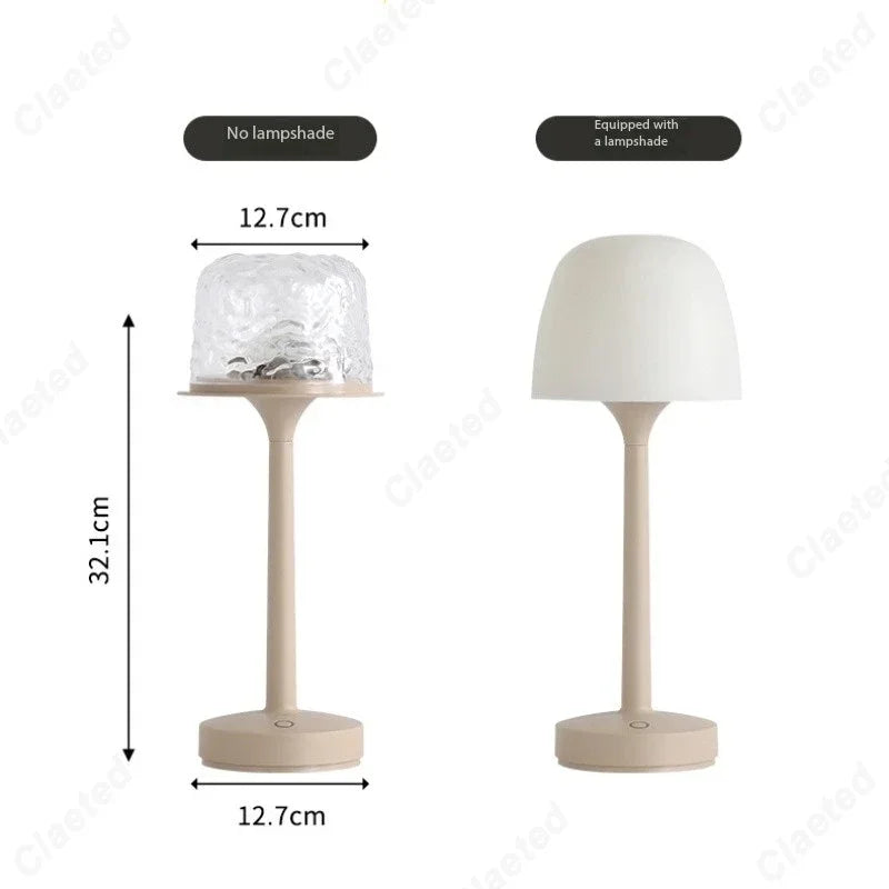 LED Water Ripple Night Lamp Gift for Couples
