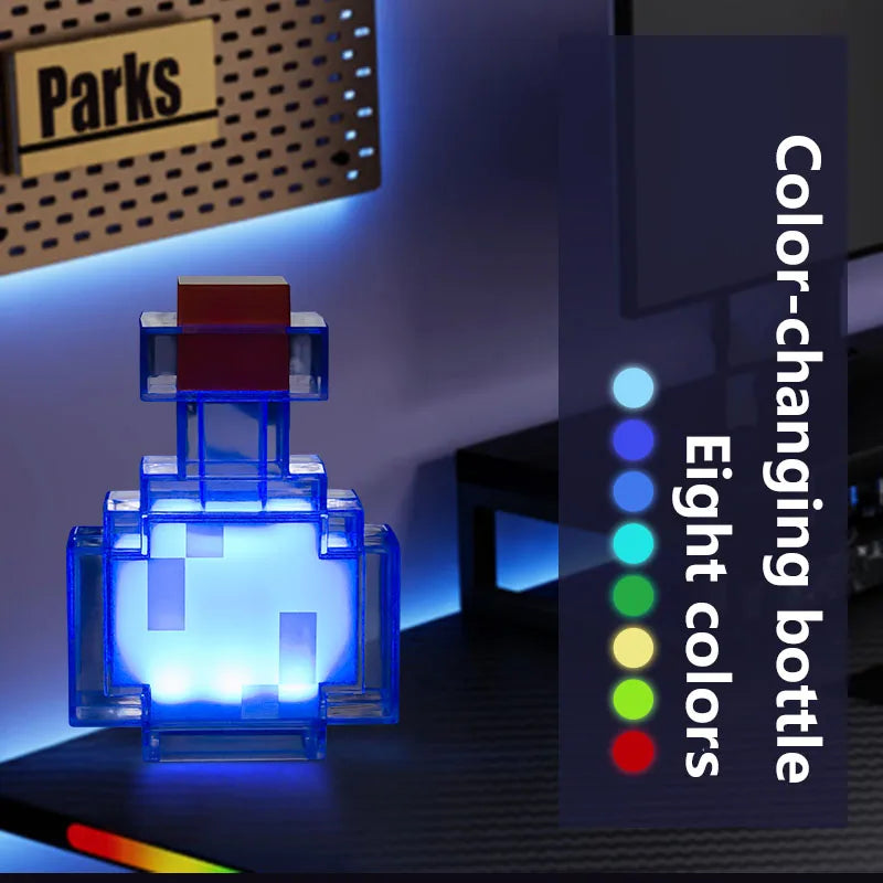 MC Game LED Night Light Toy Lamp for Kids